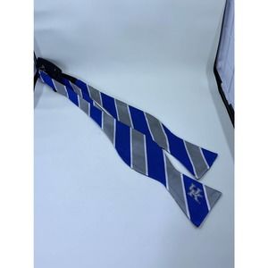 NWT University of Kentucky (UK) blue/silver bow tie